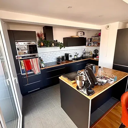 Family With Terrace And View Of