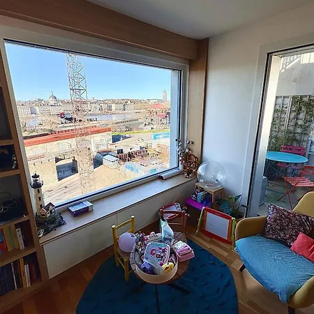 Familial Terrasse Vue Appartement Nantes